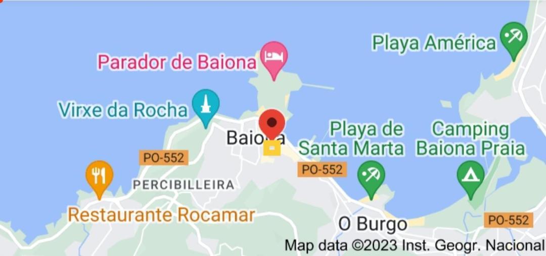 Villa Vivienda En El Casco Historico De Baiona Esterno foto